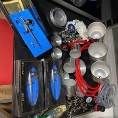 塗装　エアー　スプレーガン　などなど　美品　模型