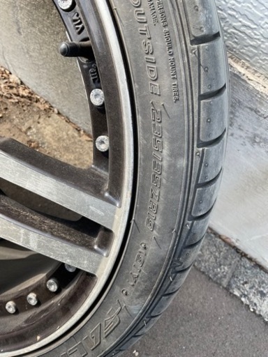 シャレン　19インチ　235/35ZR19 19×8.0J+45 トヨタ、ホンダ