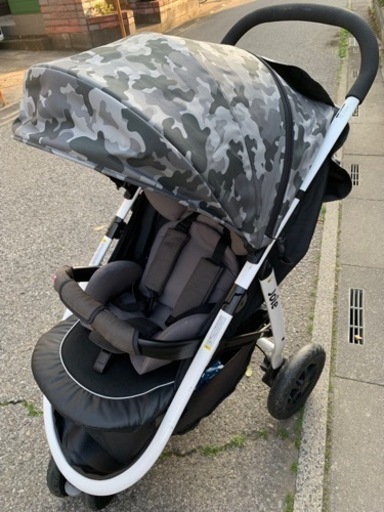 Joie ベビーカー ライトトラックス エア＋レインカバー＋保冷剤付き保冷シート