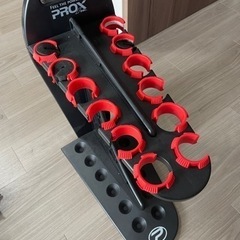 無料/お譲りします。　　プロックス ロッドラック12 組立式 P...