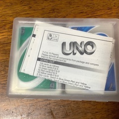 プラスチック製のUNO