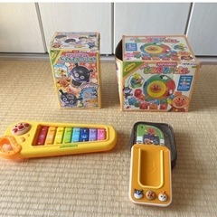 値下げしました🤭アンパンマンおもちゃ　4種！まとめて出品します