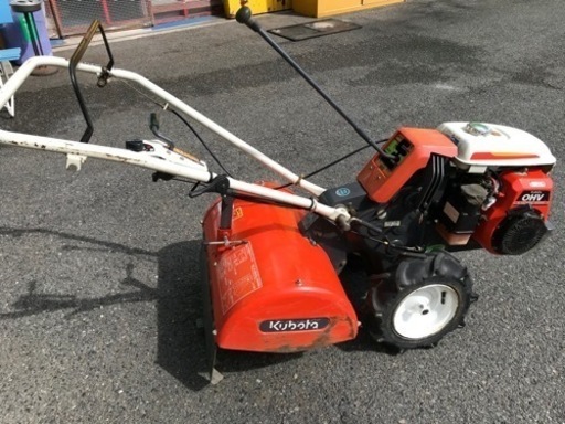 即使用可能！キャブOH　燃料コック新品交換済み　クボタTR-6耕運機  