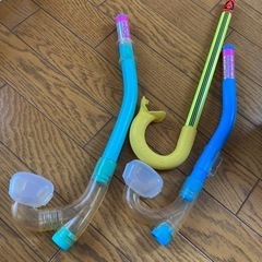 シュノーケリング フィンやゴーグルセットの画像