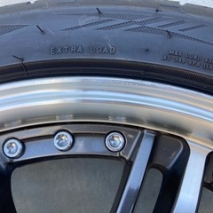 【※決まりました※18インチ】夏タイヤ&アルミホイールセット　4本の画像