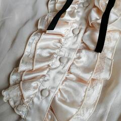 【31】リズリサ/LIZ LISA フリフリ&レース&リボンドレスシャツ 新品/未使用/タグ付きの画像