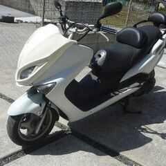 YAMAHA マジェスティ125 コマジェ カスタム ホワイト