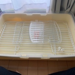 掃除のしやすいラビットケージ　アイリスオーヤマ
