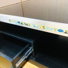 ニトリ　センターテーブル　エミューズF　ガラストップの画像