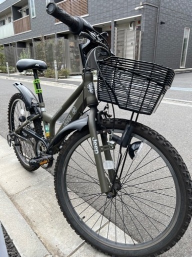 Jeep 24インチ 自転車 オリーブ色