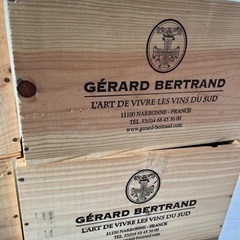 ワイン箱4個の画像