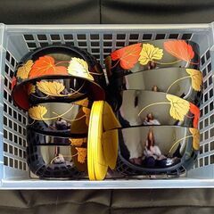 未使用新品！スノコ付き どんぶり椀 5セット②