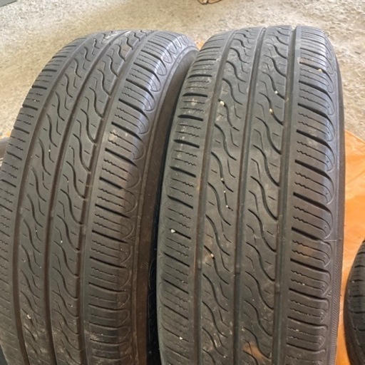 ?175/70R14 7分山ラジアルタイヤ＆アルミセット