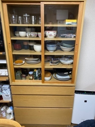 無印良品　食器棚