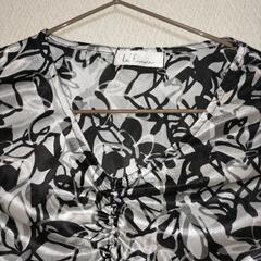 2.3回着用 ｼﾞｬｶﾞｰﾄﾞｶｯﾄｿｰ(光沢,花柄)の画像