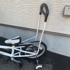 ルイガノ　16インチ　自転車　白　美品の画像