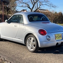 H15年　コペン　車検無し　AT  139430キロ　シルバーの画像
