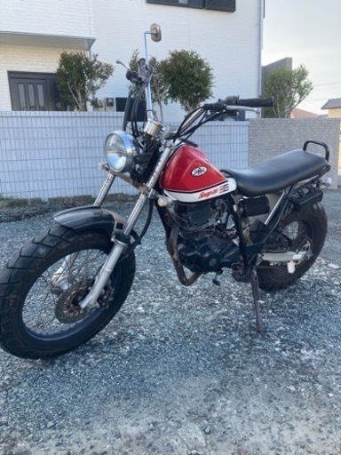 TW200 DG07J エンジン始動OK