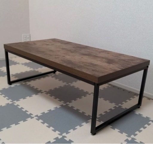 【美品】ニトリ　ローテーブル #カフェ風 #ブラウン