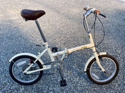 16インチ折りたたみ自転車