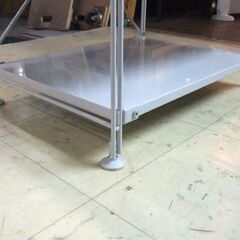 無印/良品計画 ユニットシェルフ グレー シェルフ 棚板3枚 ラック キッチン収納 MUJI 札幌市東区 新道東店の画像
