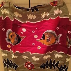 マレーシア製　パレオ　ミニ　巻スカートの画像