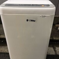 ☆中古 激安！！￥11,000！！Panasonic　パナソニック　5.0kg洗濯機　家電　2017年製　NA-F50B11型　幅56cmｘ奥行57cmｘ高さ88cm　【BD107】