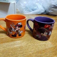 ディズニー、ハロウィン、スーベニアマグカップ