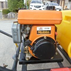 ＜動噴＞動力噴霧器トーカイTAP-150(エンジン：Robin、タンク：100L、ホース：30ｍ)の画像