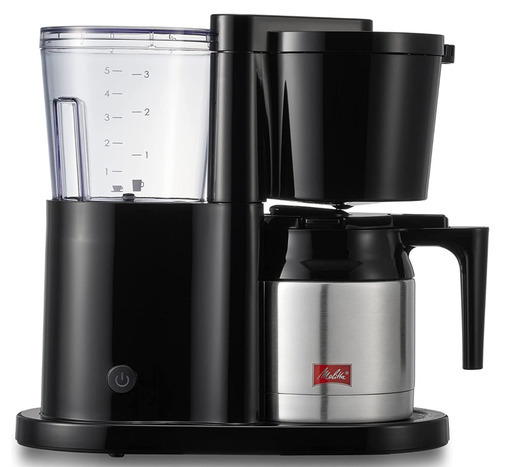 メリタ(Melitta) フィルターペーパー式コーヒーメーカー メリタ オルフィプラス ブラック 5杯用 SKT53-1B