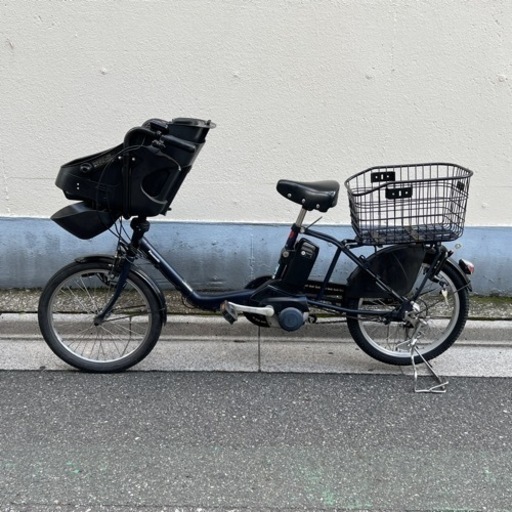 パナソニック 電動自転車 ギュット・ミニ・DX 16Ah ネイビー 2018年 子供乗せ 20インチ 内装3段変速