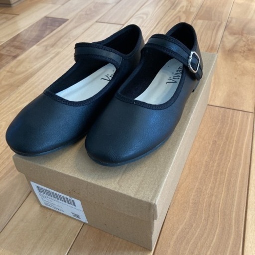 パンプス　黒色　新品　SS(21.5〜22.0)