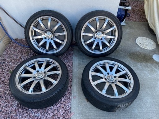 RAYS G-games 77S 215/45ZR17 91W 希少4穴　17インチ