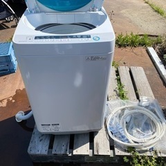 シャープ2015年製　SHARP ES-GE70P-G　　全自動洗濯機
