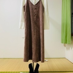 スラッと可愛く見える💜👀キャミワンピース❁⃘*.ﾟ