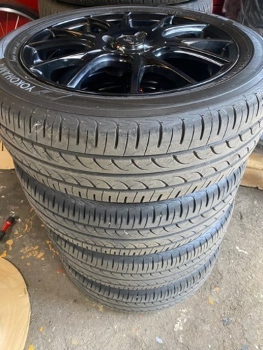ウェッズ　185/55R16 185/55-16 6J-16 4H PCD100 タイヤホイールセット