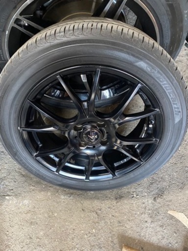 ウェッズ　185/55R16 185/55-16 6J-16 4H PCD100 タイヤホイールセット