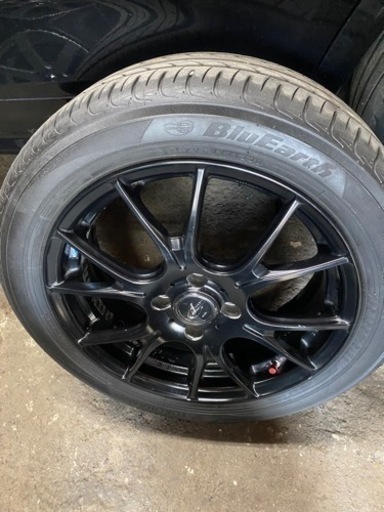 ウェッズ　185/55R16 185/55-16 6J-16 4H PCD100 タイヤホイールセット