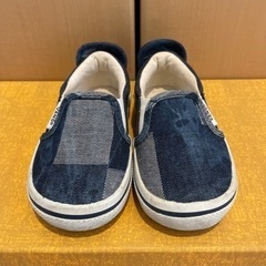 【美品】VANS スニーカー スリッポン 14cmの画像