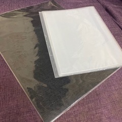 未使用！クリアブック2冊の画像