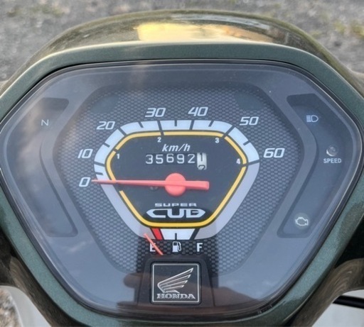 255. 動画あり　スーパーカブ　AA04  原付　バイク　50cc   車体