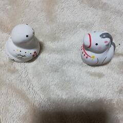 干支の置物。タツウマ。