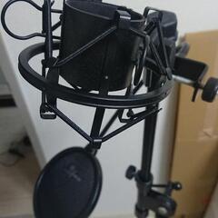 ⭐美品⭐マイクスタンド(マイクホルダー、ポップガード付き)の画像