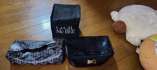 CECIL McBEE  ティッシュケース＆小物入れ