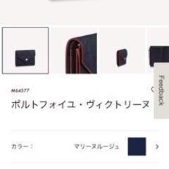 【ルイヴィトン】エンヴェロップ型財布の画像