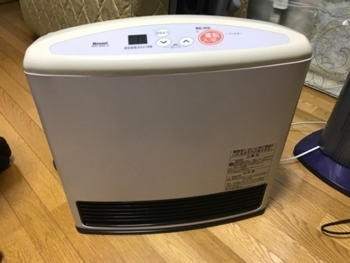 【近日掲載終了予定】 Rinnai ガスファンヒーター SRC-305E-S ※直接受け取り限定