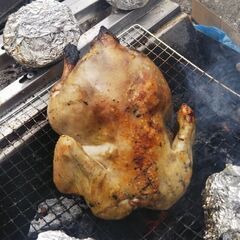 出張！燻製教室（しっとりスモークサーモンやビア缶チキン→鶏を丸ごと1羽ジューシースモーク！）の画像