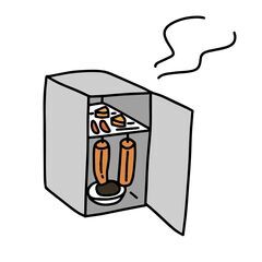 出張！燻製教室（しっとりスモークサーモンやビア缶チキン→鶏を丸ごと1羽ジューシースモーク！）の画像