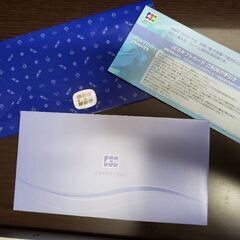 JCB商品券の封筒/説明書/包装紙　※商品券なし