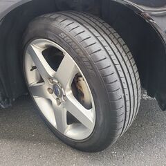 ボルボV50　2.0クラシック　H24最終モデル　車検5/7　走行62000ｋ　HDDナビ＆フルセグTV＆カラーバックカメラ　ETC　サンルーフ＆黒革シート　17AW　キセノン＆フォグの画像